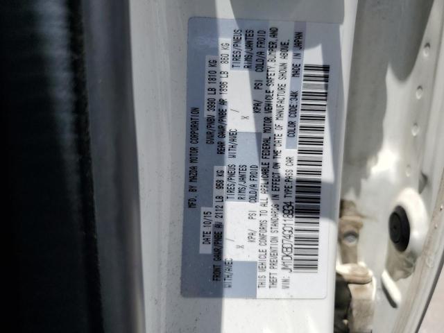 Photo 14 from auction – 2016 MAZDA CX-3 GRAND with VIN JM1DKBD74G0118934