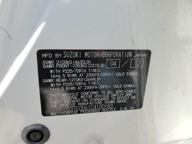 Photo 14 from auction – 2012 SUZUKI GRAND VITA with VIN JS3TE0D61C4100183