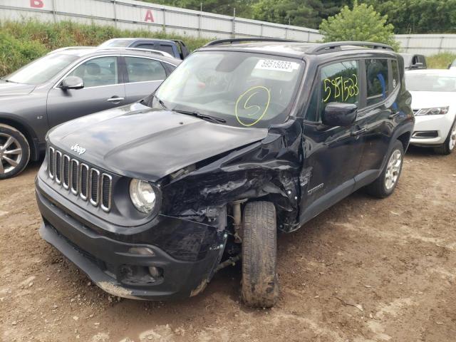 JEEP RENEGADE L 2017 with VIN ZACCJBBB9HPF24290 - Photo from auction
