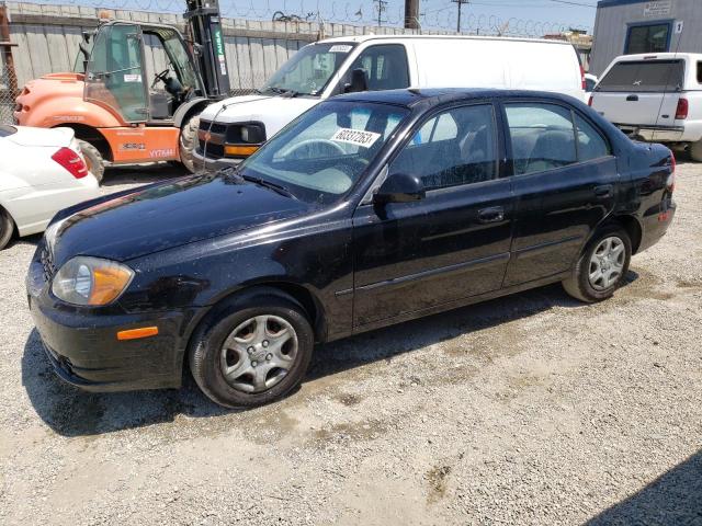 HYUNDAI ACCENT GL 2005 with VIN KMHCG45C75U624005 - Photo from auction
