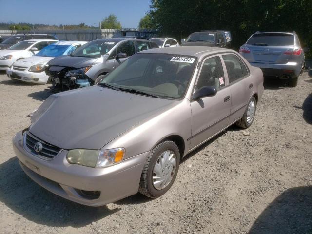 TOYOTA COROLLA CE 2001 with VIN 1NXBR12E21Z472073 - Photo from auction