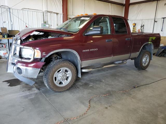 DODGE RAM 2500 S 2003 with VIN 3D7KU28C43G805500 - Photo from auction