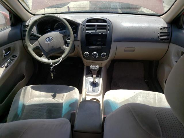 Photo 8 from auction – 2009 KIA SPECTRA EX with VIN KNAFE222X95663708