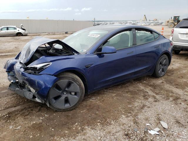 TESLA MODEL 3 2022 with VIN 5YJ3E1EBXNF274426 - Photo from auction