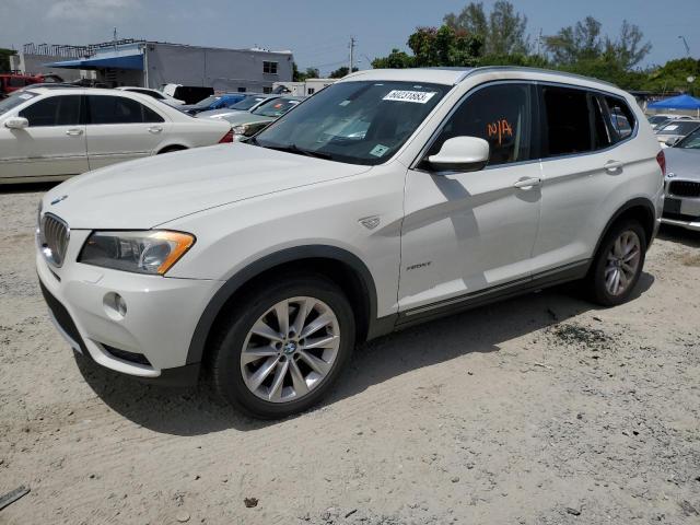 BMW X3 XDRIVE2 2011 with VIN 5UXWX5C51BL707120 - Photo from auction