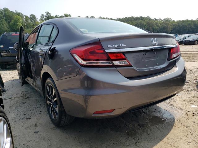 Photo 2 from auction – 2013 HONDA CIVIC EX with VIN 19XFB2F82DE263455