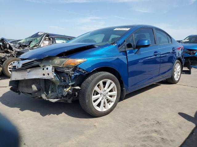 HONDA CIVIC EXL 2012 with VIN 19XFB2F92CE027007 - Photo from auction