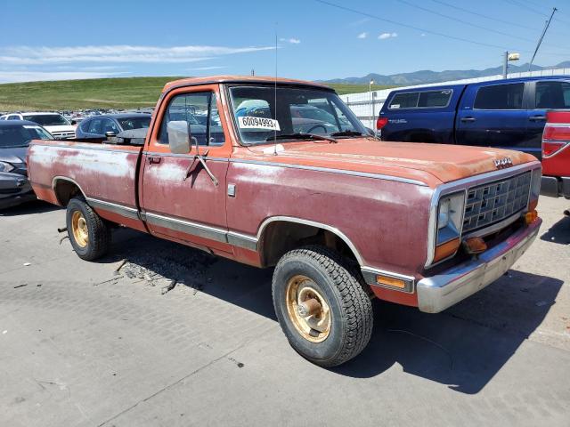 Photo 4 from auction – 1981 DODGE W-SERIES W with VIN 1B7HW14P3BS105122