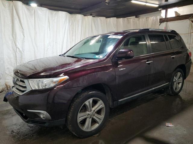 TOYOTA HIGHLANDER 2012 with VIN 5TDDK3EH5CS111768 - Photo from auction