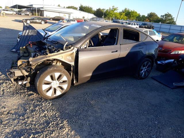 TESLA MODEL Y 2021 with VIN 5YJYGDEE5MF245541 - Photo from auction