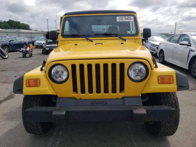 Photo 5 from auction – 2006 JEEP WRANGLER X with VIN 1J4FA39S16P700259