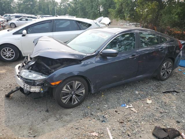 HONDA CIVIC EX 2017 with VIN 2HGFC1F36HH657144 - Photo from auction