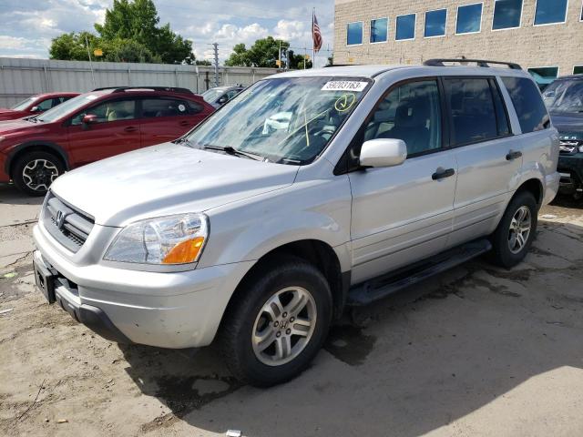 Photo 1 from auction – 2003 HONDA PILOT EXL with VIN 2HKYF18743H518998