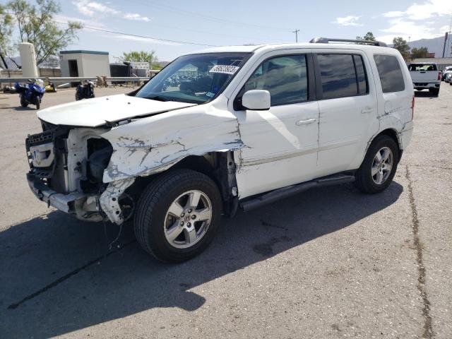 HONDA PILOT EXL 2011 with VIN 5FNYF3H59BB036213 - Photo from auction
