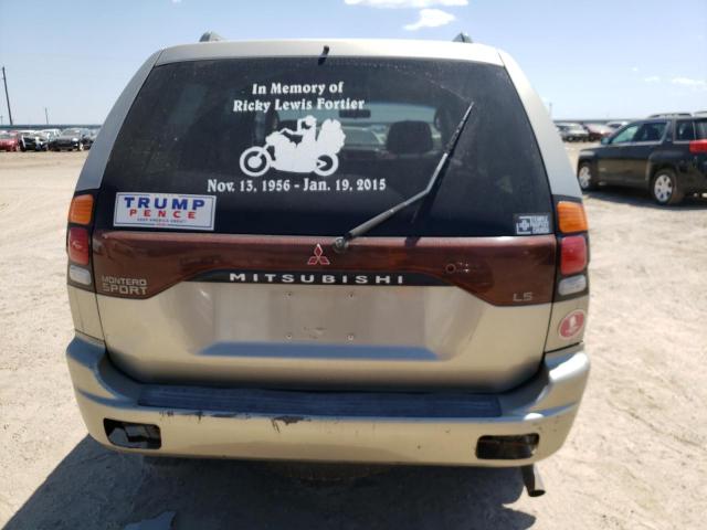 Photo 6 from auction – 2001 MITSUBISHI MONTERO SP with VIN JA4LS21H11P017657