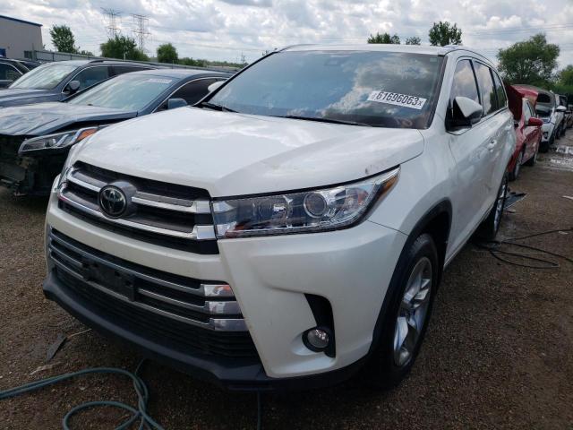 TOYOTA HIGHLANDER 2018 with VIN 5TDDZRFH9JS876475 - Photo from auction