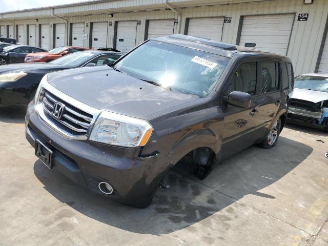HONDA PILOT EXL 2012 with VIN 5FNYF3H56CB007351 - Photo from auction