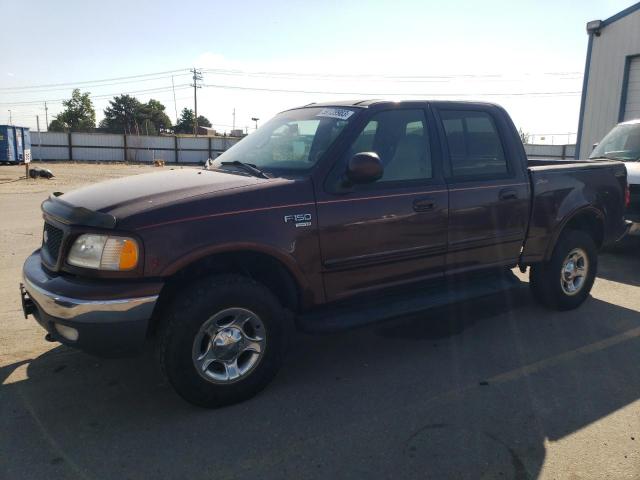 FORD F-150 2001 with VIN 1FTRW08L91KD98125 - Photo from auction