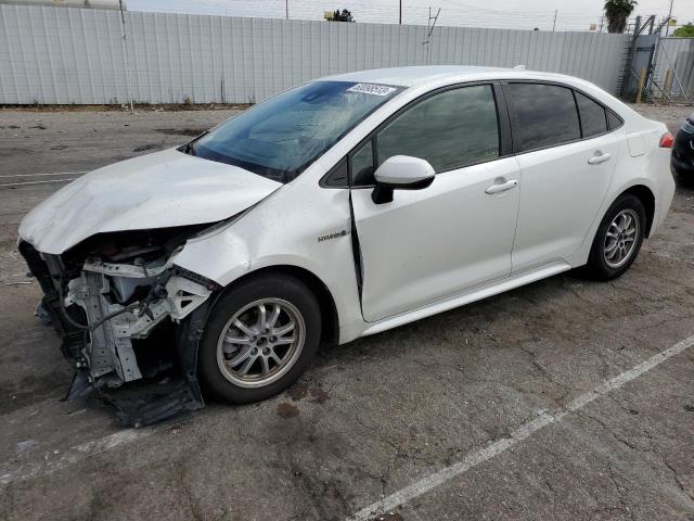 TOYOTA COROLLA LE 2020 with VIN JTDEBRBE4LJ001745 - Photo from auction