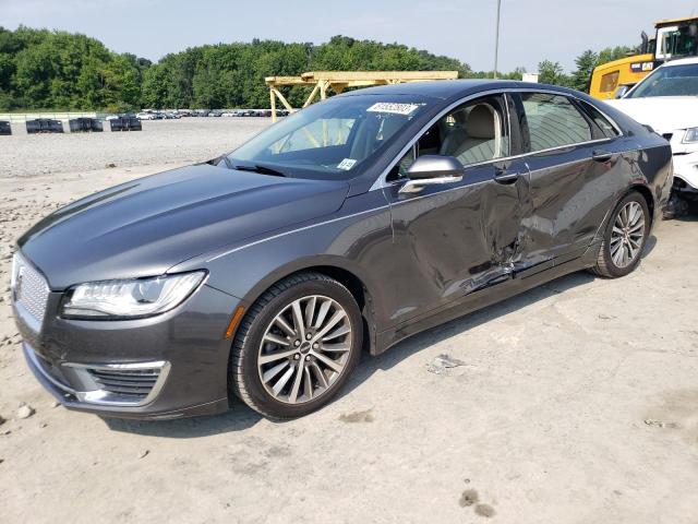 LINCOLN MKZ SELECT 2018 with VIN 3LN6L5D93JR609071 - Photo from auction