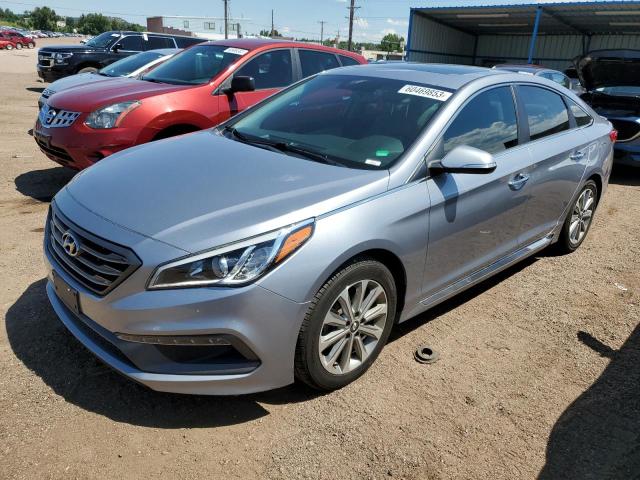 HYUNDAI SONATA SPO 2016 with VIN 5NPE34AF2GH347415 - Photo from auction