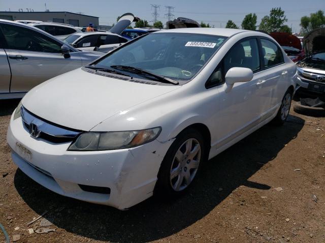 HONDA CIVIC LX 2009 with VIN 19XFA16519E010797 - Photo from auction