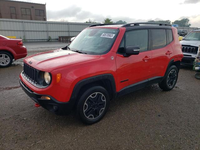 JEEP RENEGADE T 2016 with VIN ZACCJBCTXGPC61782 - Photo from auction