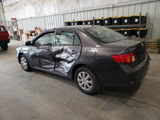 Photo 2 from auction – 2009 TOYOTA COROLLA BA with VIN JTDBL40E29J027338