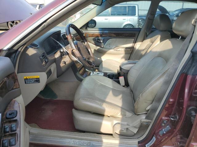 Photo 7 from auction – 2002 HYUNDAI XG 350 with VIN KMHFU45E52A229714