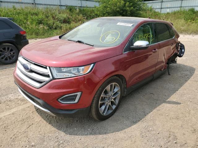 Фото 1 с аукциона – 2015 FORD EDGE TITAN с VIN 2FMPK4K89FBC19416