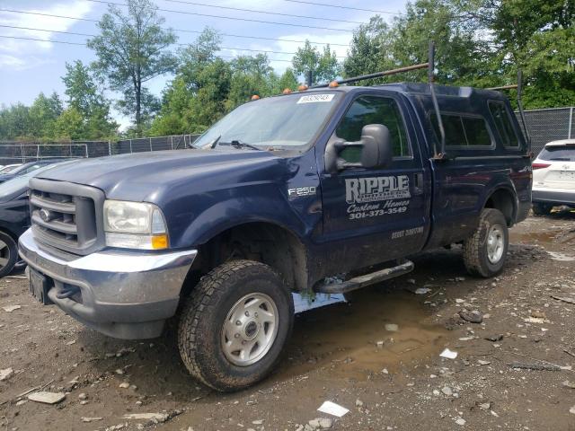 FORD F250 SUPER 2003 with VIN 1FTNF21L53EA59254 - Photo from auction