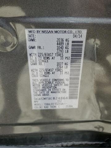 Photo 14 from auction – 2014 NISSAN ROGUE S with VIN 5N1AT2MT5EC824864