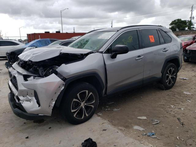 TOYOTA RAV4 LE 2019 with VIN JTMH1RFV9KD032576 - Photo from auction
