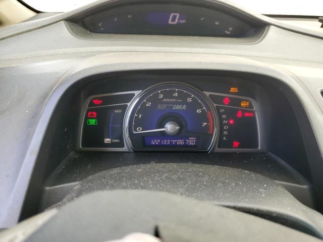 Photo 9 from auction – 2009 HONDA CIVIC HYBR with VIN JHMFA36249S009429