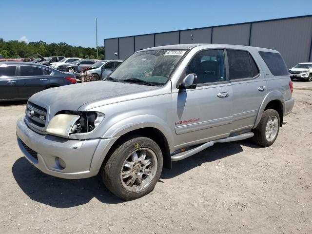 TOYOTA SEQUOIA SR 2002 with VIN 5TDZT34A52S102896 - Photo from auction
