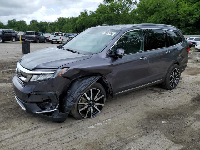 HONDA PILOT 2021 with VIN 5FNYF6H60MB081764 - Photo from auction