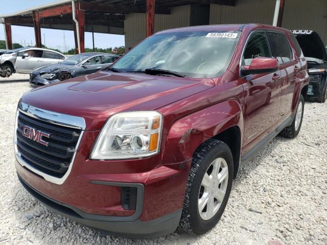GMC TERRAIN SL 2016 with VIN 2GKALMEK2G6216886 - Photo from auction