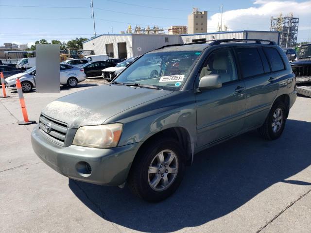 TOYOTA HIGHLANDER 2006 with VIN JTEGD21A160139077 - Photo from auction