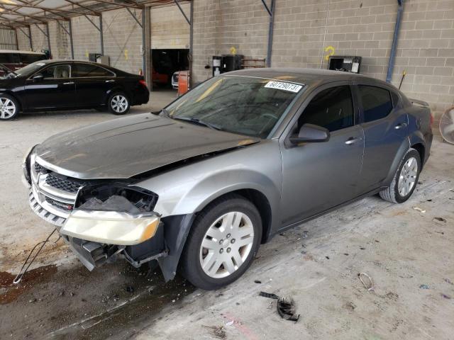 DODGE AVENGER SE 2012 with VIN 1C3CDZAG2CN309241 - Photo from auction