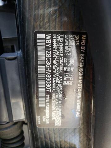 Photo 14 from auction – 2017 BMW I3 REX with VIN WBY1Z8C36HV890807