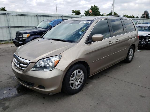 HONDA ODYSSEY EX 2007 with VIN 5FNRL38487B097600 - Photo from auction