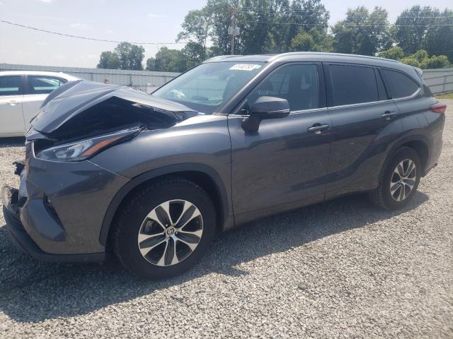 TOYOTA HIGHLANDER 2020 with VIN 5TDGZRAH6LS014192 - Photo from auction