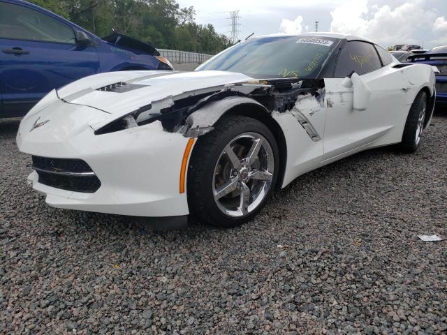 CHEVROLET CORVETTE S 2014 with VIN 1G1YD2D76E5127963 - Photo from auction