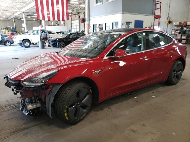 TESLA MODEL 3 2018 with VIN 5YJ3E1EA1JF030729 - Photo from auction