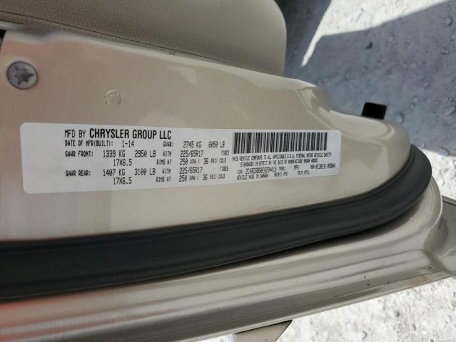 Photo 14 from auction – 2014 DODGE GRAND CARA with VIN 2C4RDGBG0ER284015