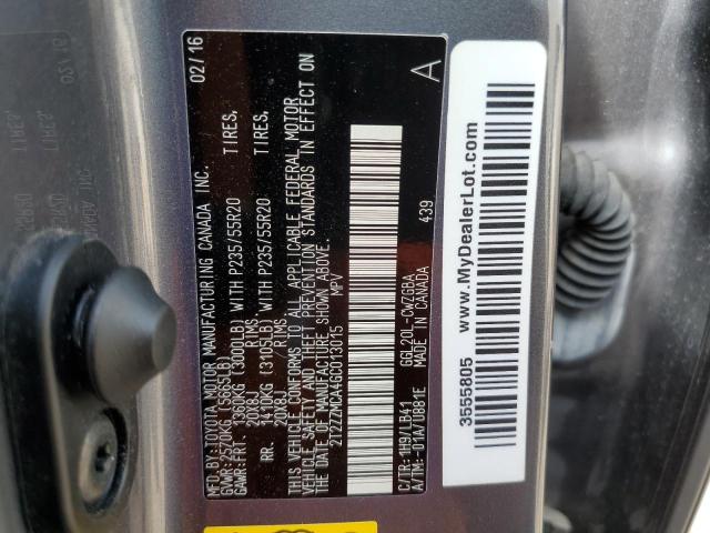 Photo 14 from auction – 2016 LEXUS RX 350 with VIN 2T2ZZMCA4GC013015