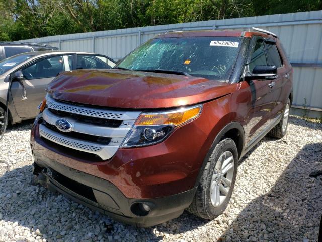 FORD EXPLORER X 2015 with VIN 1FM5K8D87FGB57101 - Photo from auction