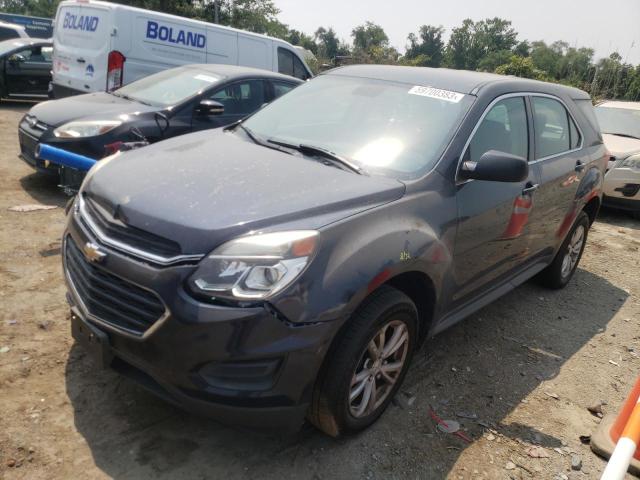 CHEVROLET EQUINOX LS 2017 with VIN 2GNFLEEK6H6194441 - Photo from auction