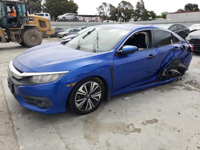 HONDA CIVIC EX 2017 with VIN 19XFC1F35HE207401 - Photo from auction