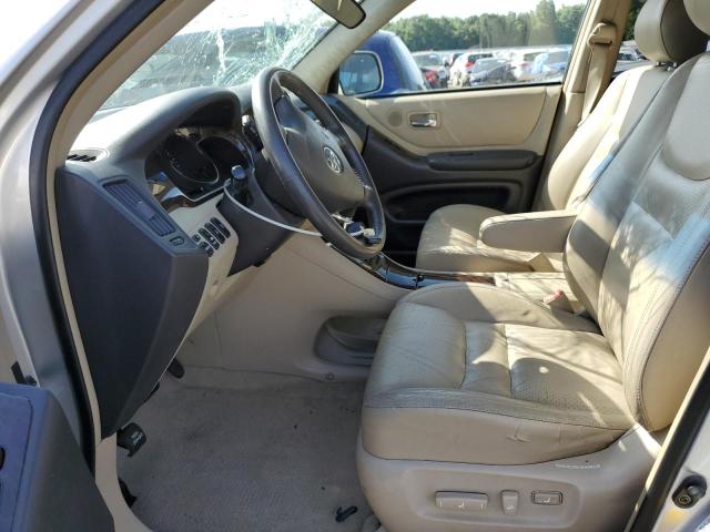 Photo 7 from auction – 2002 TOYOTA HIGHLANDER with VIN JTEGF21A520062637